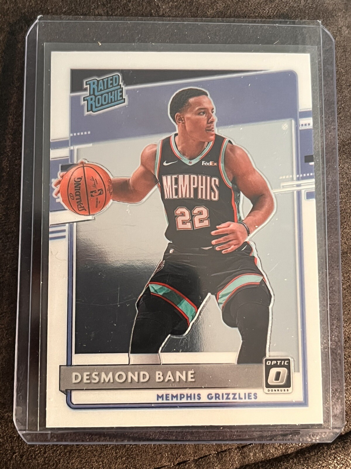 2020-21 Panini Donruss Optic - Rated Rookie #180 Desmond Bane (RC) Grizzlies