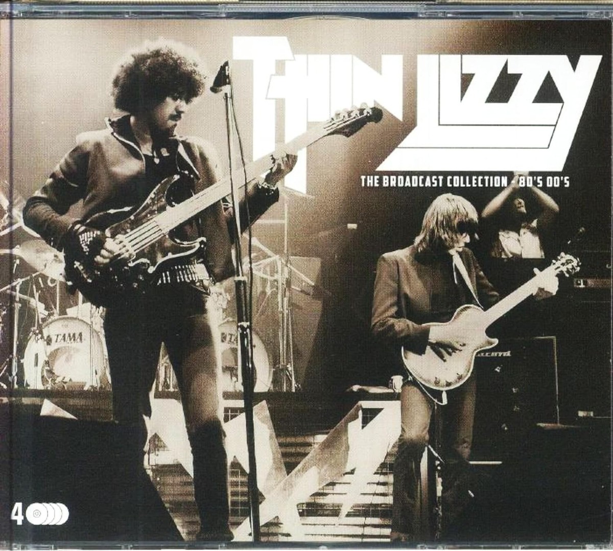 洋楽 THIN LIZZY  1983  Live & king's call CD The Broadcast Collection - Thin Lizzy - 1980 - 2000 4 CD Box