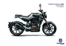 Husqvarna Owners Manual Book Guide 2020 250 Svartpilen