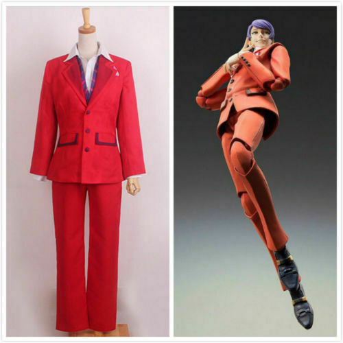 Anime Tokyo Ghoul Tsukiyama Shuu Red Suit Uniform Cosplay Costume &650 ...