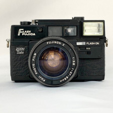 Fujica Flash Zoom Date 35mm Film Camera FUJINON-Z 37–65mm Lens Japan Untes 010-2