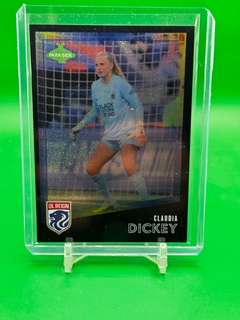 Claudia Dickey 2023 NWSL Parkside Vol 2 Black Onyx  2/2 | 2 of 2