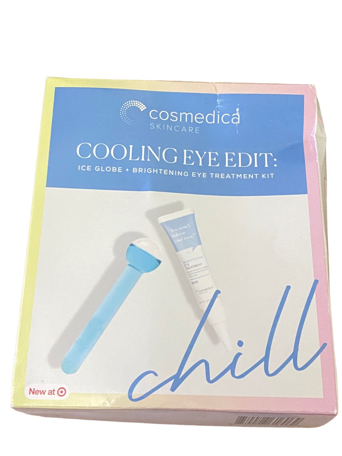 Cosmedica Cooling Eye Edit Brightening Eye Treatment Kit W/ Ice Globe