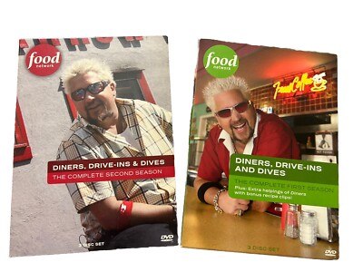 Diners, Drive-Ins And Dives : Complete First & Second Seasons , Pre-Owned DVD