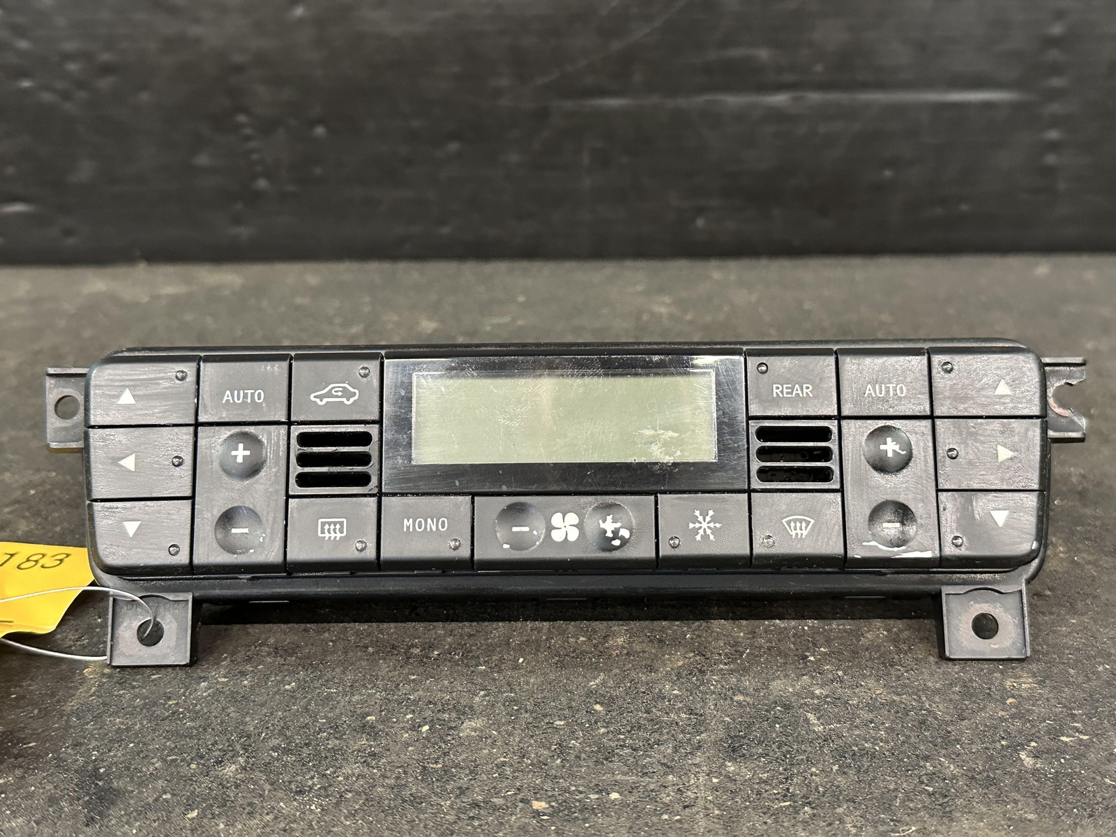 03-08 MASERATI QUATTROPORT HEATER AC TEMPERATURE CLIMATE CONTROL PANEL SWITCH