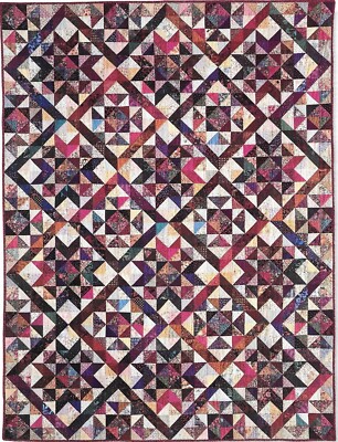 SCRAPAHOLIC'S   DELIGHT    -------       SCRAP  & BLOCK VINTAGE QUILT PATTERN