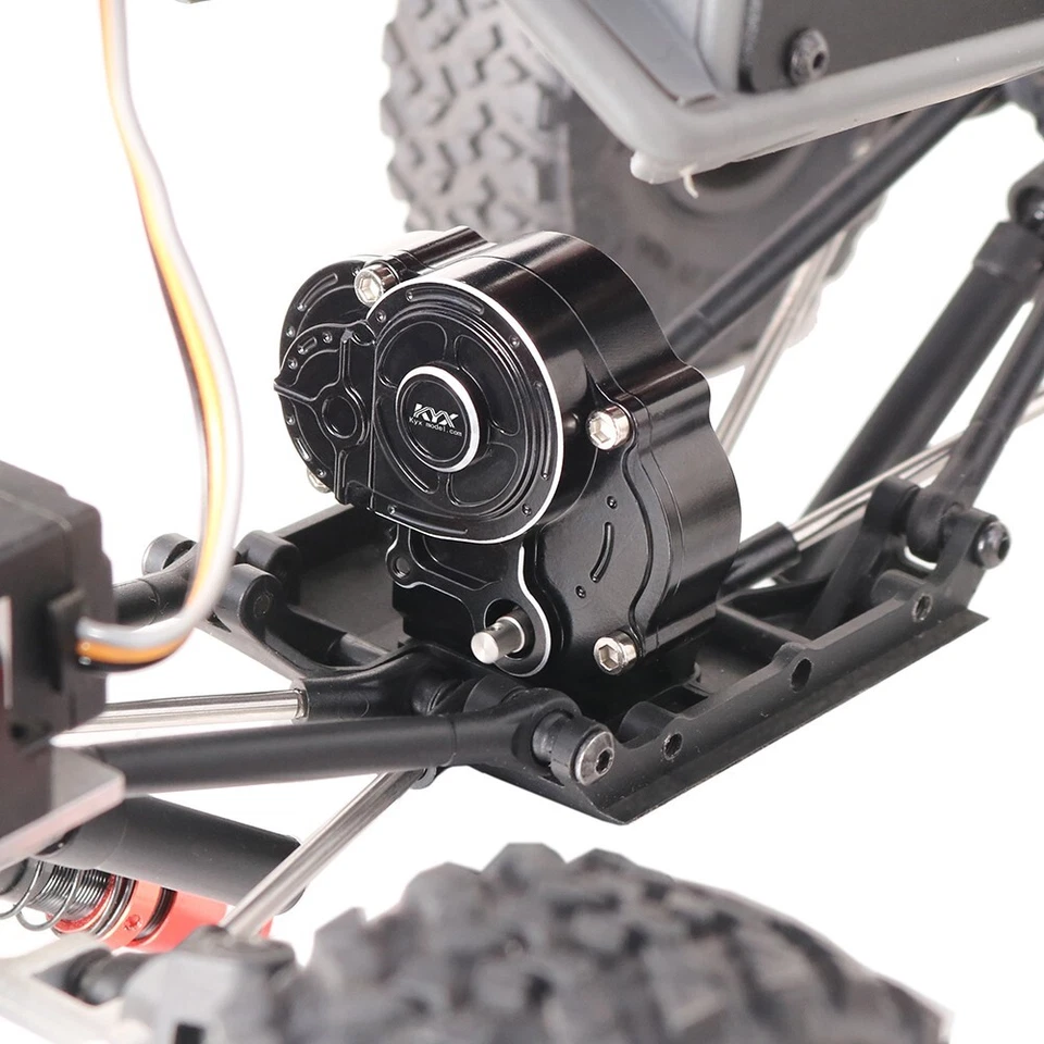 KYX Aluminum Transmission Housing Gearbox Upgrades for 1/18 Axial UTB18 Capra - Image 3 of 4