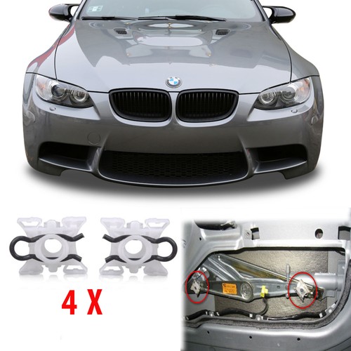 BMW E32 E34 E36 E92 Z3 Z4 WINDOW REGULATOR SLIDER CLIPS LEFT + RIGHT 4 pieces eBay