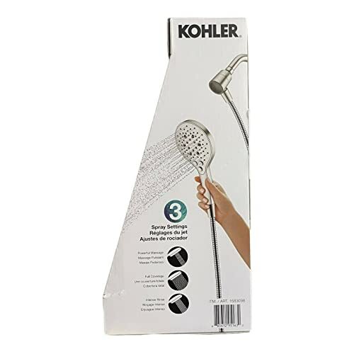 Kohler Prosecco Multifunction Brushed Nickel Handheld Shower Customer