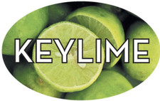 1.25" X 2" Keylime Labels 500 per Roll Great Food Stickers store decals