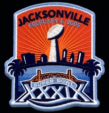 SUPER BOWL 39 PATRIOTS / EAGLES Willabee Ward OFFICIAL NFL SB XXXIX PATCH ONLY