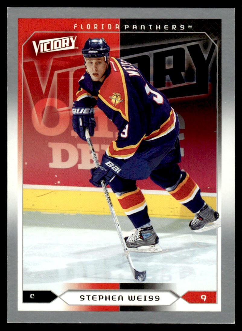 2005-06 Upper Deck Victory Stephen Weiss /250 Florida Panthers #84