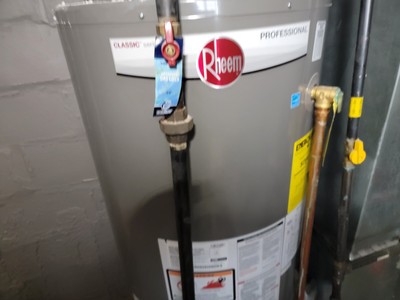 Rheem Performance 50 Gal. Tall 6 Year 42 000 BTU Power Vent Natural Gas  Water Heater for sale online | eBay
