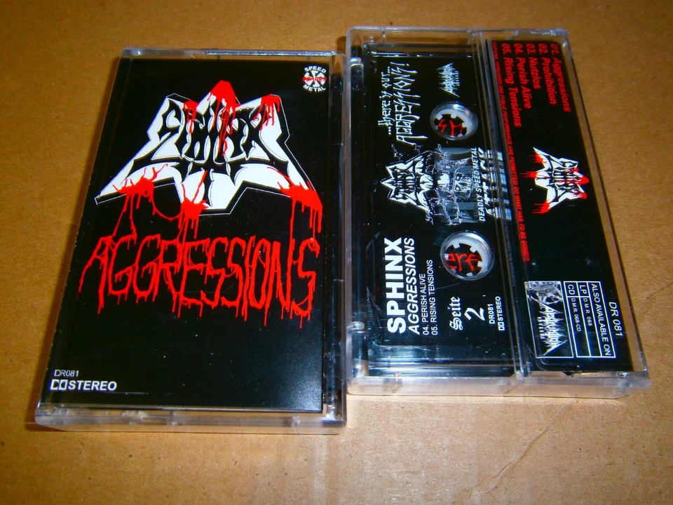 SPHINX - Aggressions. Tape - Image 3 of 4