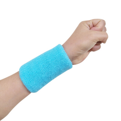 POLSINO DI SPORT,6 Paia Assorbente Polso Cotone Elastico