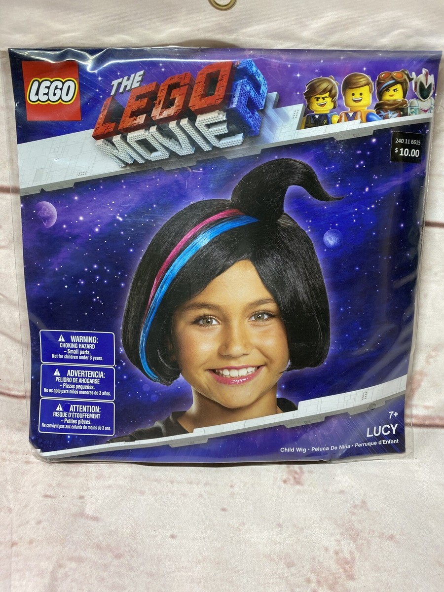 LEGO Movie Lucy Child Wig Disguise Costume Accessory Party Dress