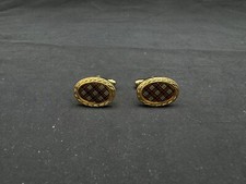 Vintage Gold Tone Burberry Cufflinks