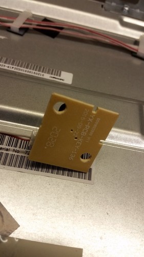 Control Button Board - XY-PCB-KEY-136 Sharp 50BJ2KE, Scn: CC500PV5D 50KQ-QA - Picture 3 of 6