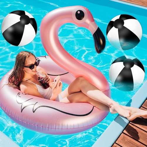 16Pcs 16'' Inflatable Beach Ball Round Pool PVC Balls Game Toys for Summer Ha - Picture 4 of 7