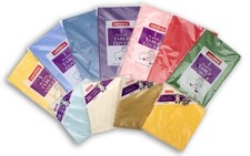 Rectangle Disposable Plastic Table Covers Wipe Clean Party Table Cloth UK
