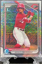 2024 Bowman Chrome Adolfo Sanchez CINCINNATI REDS Mojo #BCP-252