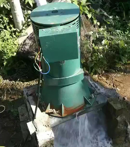 Generador de rueda de agua hidráulica 10KW 220V energía hidroeléctrica Pelton turbina oblicua - Imagen 22 de 24