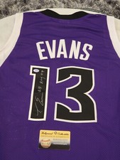 Tyreke Evans Autographed/Signed Jersey COA Sacramento Kings ROY