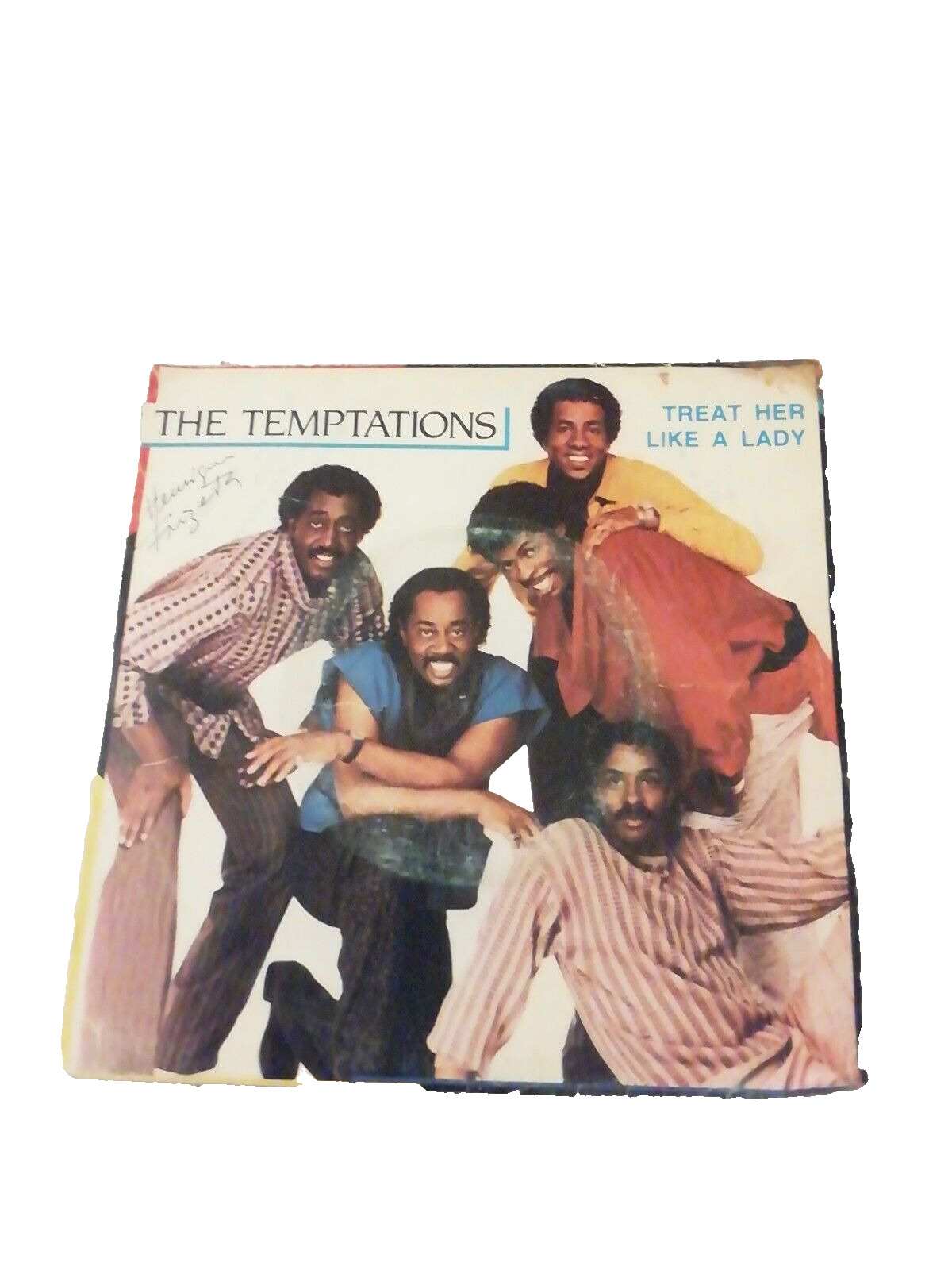 Vinyl Record The Temptations "Treat Her Like A Lady/ Isn't The Night Fantastic"