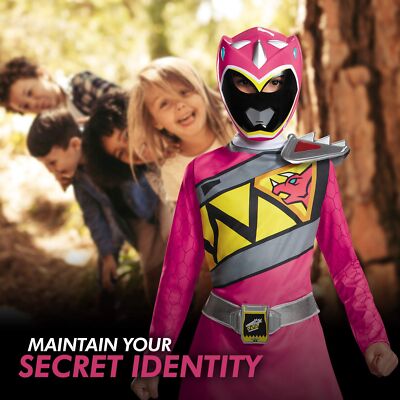 Power Rangers Kinderkostüm Pink – Offizielles Lizenz-Kostüm Mit Maske, Größe S