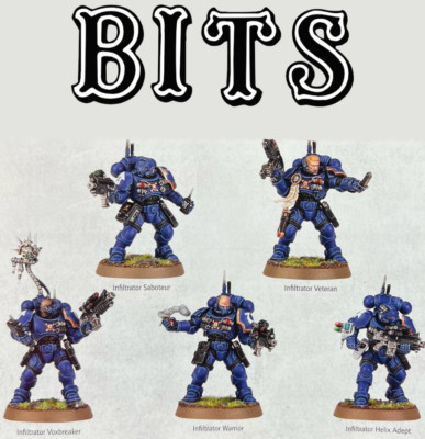 Warhammer 40k Space Marine Marines Phobos Strike Kill Team Bits Upgrades 40,000