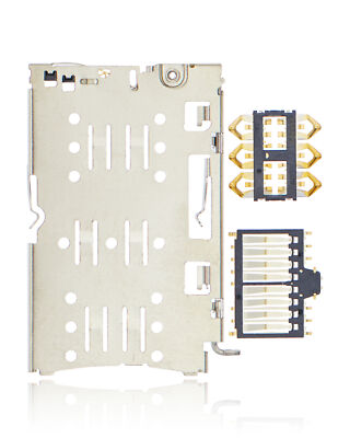 Replacement Sim Card Reader Compatible For OnePlus Nord N10 5G (3 Piece Set)