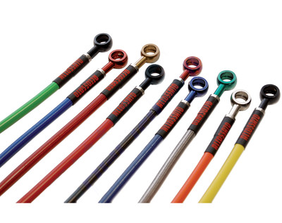 BRAKE LINE KIT ACCOSSATO FOR HONDA NTV650 DEAUVILLE VW V1 1998 > 2001 F S:3