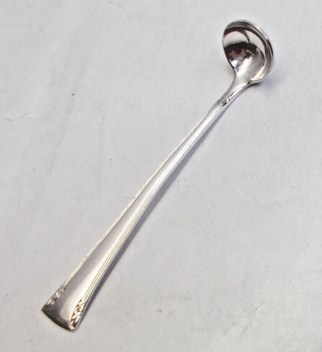 SERENITY STERLING SILVER MUSTARD LADLE-ODD-CLASSIC 1940 INTERNATIONAL FINE