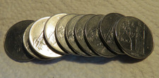 100 LIRE Coin MINERVA 1977 - PERFECT PACK OF 10 COINS - Italian Republic