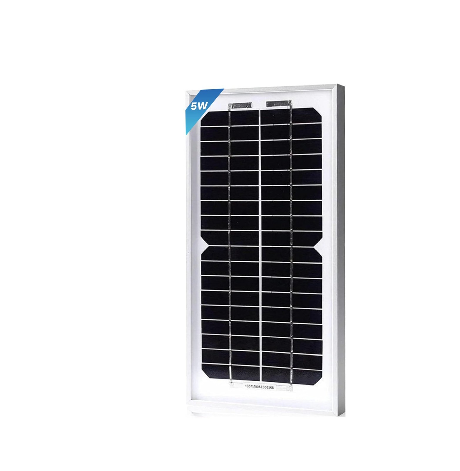 ACOPower 5 Watt Mono Solar Panel for 12V Battery Charging