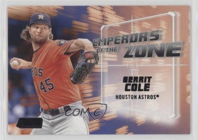 2019 Topps Stadium Club Emperors of the Zone Black 44/99 Gerrit Cole #EZ-14 4c5