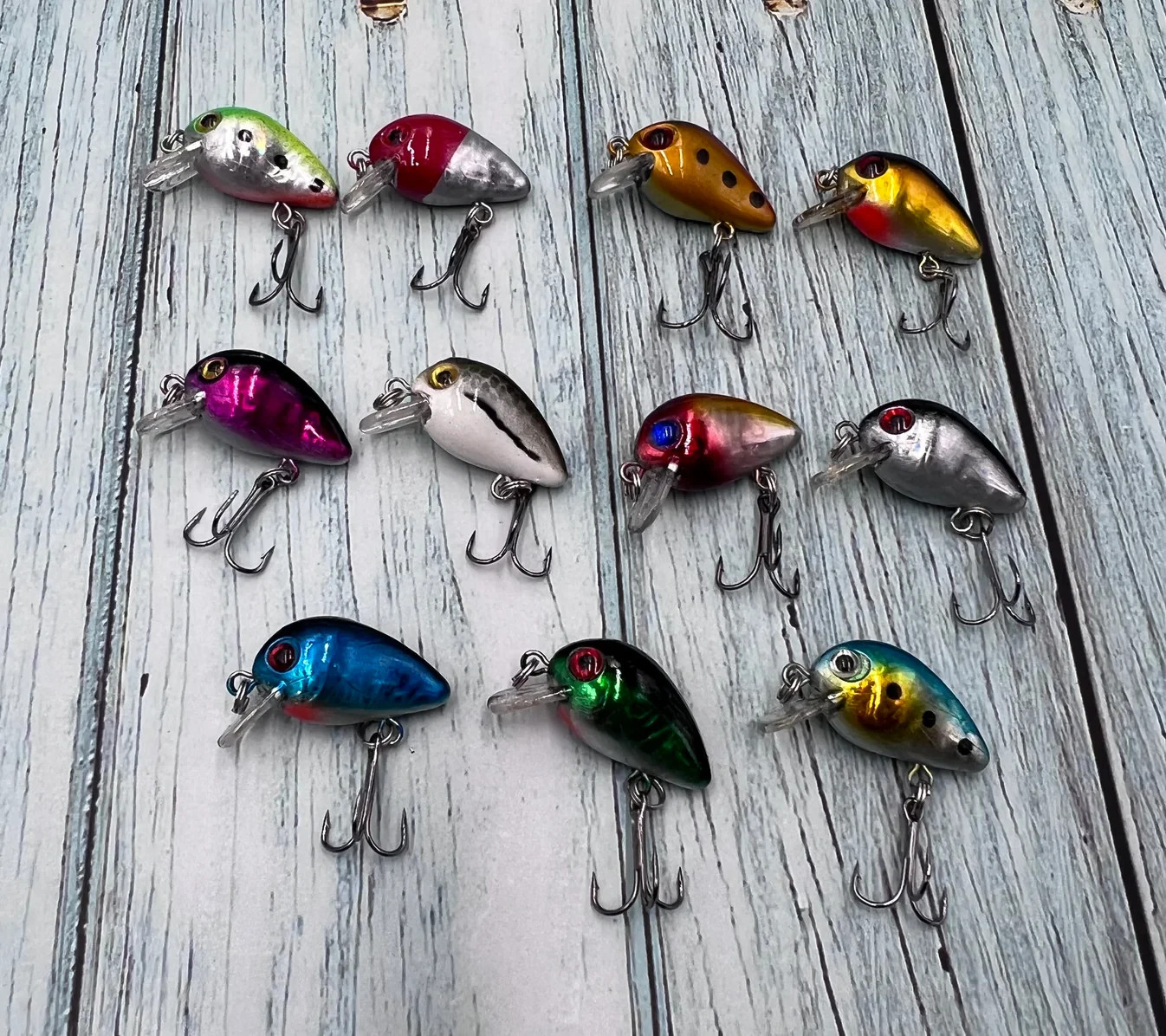 Fishing Lures Bundle 20PCS Crankbaits Soft Swimbaits Bait Set Freshwater - Image 3