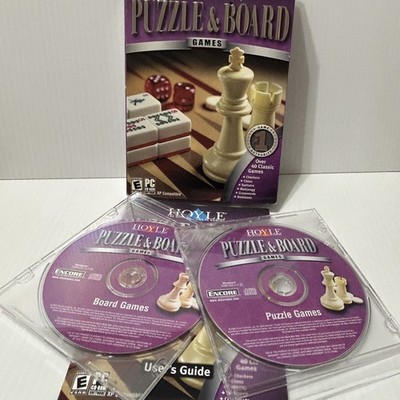 Hoyle Puzzle & Board Games PC Video Game Classic Compilation Windows XP