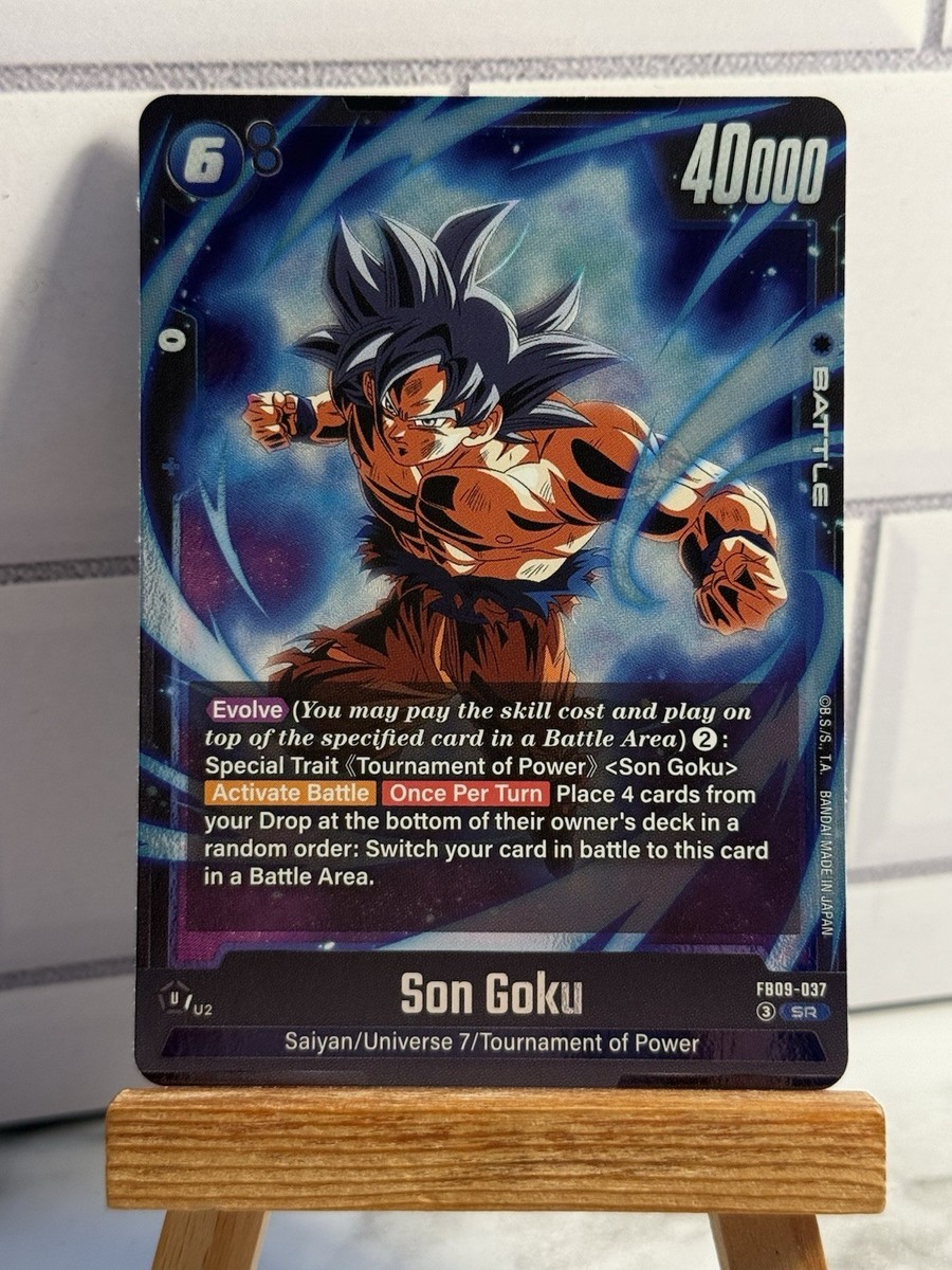 Son Goku FB09-037 SR Fusion World Dual Evolution | eBay