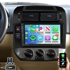Für VW Polo 9N 2001-2009 Autoradio GPS Nav RDS FM 2+64G DAB+ Carplay Android 15
