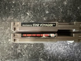 Hunt For Red October y Star Voyager Nintendo NES