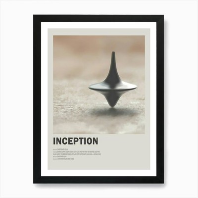 Inception Art Print Framed Wall Art Framed Wall Art Poster Canvas Print Picture