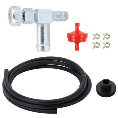 8 Piece Installation Ready Fuel Shut Off Valve Set for Various