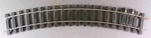 Lima 6811/C Ech O 1 Rails Courbes Acier Alimentation R=700 30° sans Boite | Zustand: Occasion