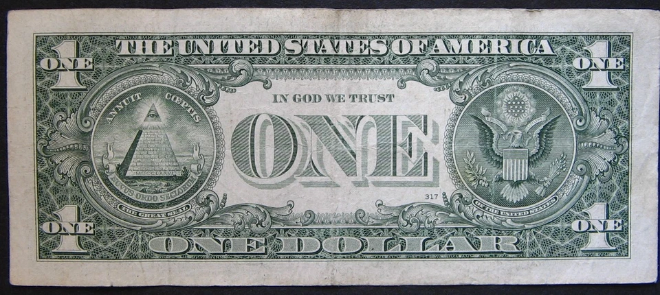 2009 $1 (ONE DOLLAR) - NOTE - ZIP CODE - ANAHEIM, CALIFORNIA - 92805 - Image 2 of 2