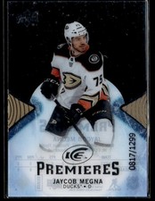 2017-18 Upper Deck Ice premieres Jaycob Megna Rookie 0817/1299 #104