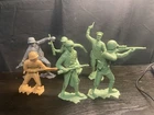 Vintage 1963 Louis Marx 6" Toy Soldiers Lot (6 Total)