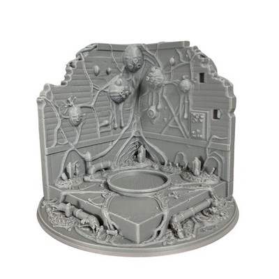 DnD Diorama Terrain | Eldritch Growth Portal Wall | PLA+ 3D Printed Scatter