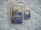 6 GRAMS OF SILVER 1/5 GRAM AND 1/1 GRAM, THE ONE GRAM HAS A RABBIT IMAGE