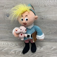 Hermey the Elf Plush 12" Dentist 1999 Rudolph the Red Nosed Reindeer Stuffins